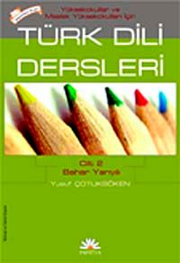 Türk Dili Dersleri Cilt:2 Bahar Yarıyılı