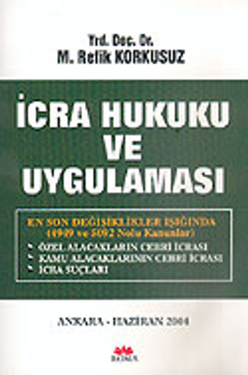 İcra Hukuku ve Uygulaması