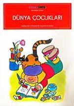 Dünya Çocukları 8 Syf. Siyah-Beyaz  Boyama Kitabı