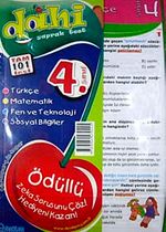 4. Sınıf Tüm Dersler Dahi Çek Kopar Yaprak Test & Türkçe-Matematik-Fen ve Teknoloji-Sosyal Bilgiler