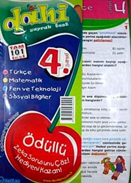 4. Sınıf Tüm Dersler Dahi Çek Kopar Yaprak Test & Türkçe-Matematik-Fen ve Teknoloji-Sosyal Bilgiler