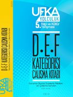 Ufka Yolculuk DEF Kategorisi Kitabı (Meal + Sorular) (Cilt 2)