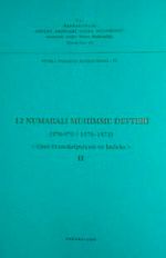 12 Numaralı Mühimme Defteri (978-979 / 1570-1572) Özet, Transkripsiyon, İndeks II