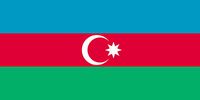 Azerbaycan Bayrağı (20x30)