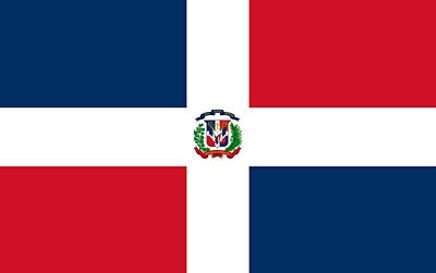 Dominik Cumhuriyeti Bayrağı (20x30)