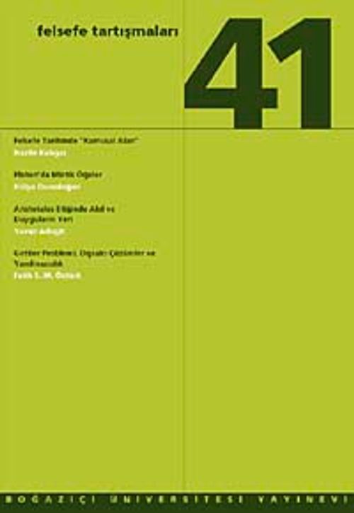 Felsefe Tartışmaları 41