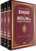 Buhari ve Müslim'in İttifak Ettiği Hadisler & Muttefekun Aleyh Hadisler (3 Cilt)