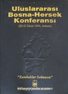 Uluslararası Bosna-Hersek Konferansı (20-23 Ekim 1994, Ankara) (20-A-6)