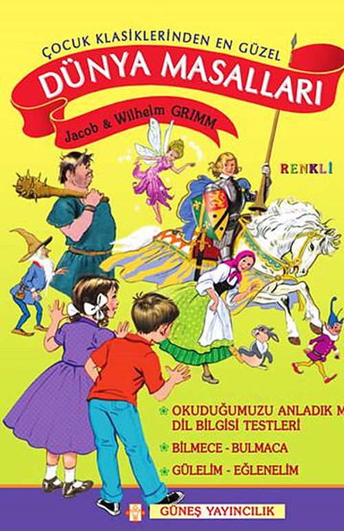 Çocuk Kalasiklerinden En Güzel Dünya Masalları - Renkli