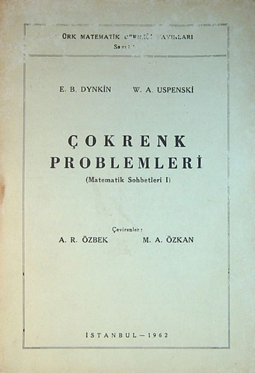 Çokrenk Problemleri & Matematik Sohbetleri 1 (2-B-12)