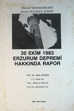 30 Ekim 1983 Erzurum Depremi Hakkında Rapor (1-I-22)