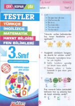 3. Sınıf Test Çek-Kopar-Çöz