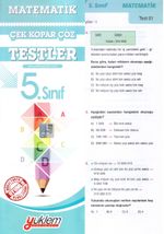 5. Sınıf Matematik Test Çek-Kopar-Çöz 