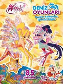 Deniz Oyunları -2 (85 Çıkartma) & Oyunlar, Bulmacalar Eğlenceli Bilgiler