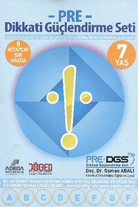 Pre-Dikkati Güçlendirme Seti & (7 Yaş-8 Kitapçık Bir Arada)