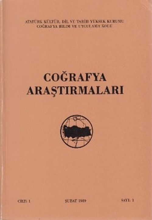 Coğrafya Araştırmaları Sayı:1