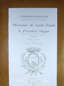 Monsieur de Saint Fonds at le President Dugas (6-B-1)