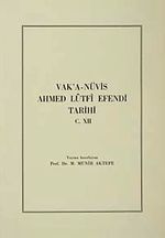 Vak'a-Nüvis Ahmed Lütfi Efendi Tarihi C.XII