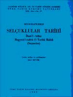 Biyografilerle Selçuklular Tarihi İbnü'l Adim Bugyetü't-taleb fi Tarihi Haleb (Seçmeler)