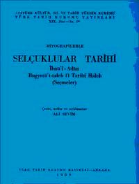 Biyografilerle Selçuklular Tarihi İbnü'l Adim Bugyetü't-taleb fi Tarihi Haleb (Seçmeler)