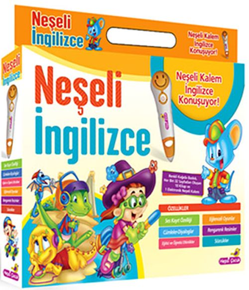 Neşeli İngilizce - İngilizce Eğitim Seti & Neşeli Kalem İngilizce Konuşuyor