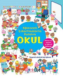 Okul - Eğlenceli Çıkartmalarla Bulalım