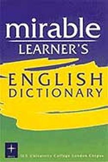 Mirable Learner's English Dictionary