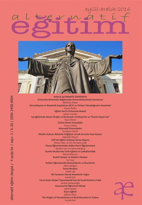 Alternatif Eğitim Dergisi Eylül-Aralık 2016