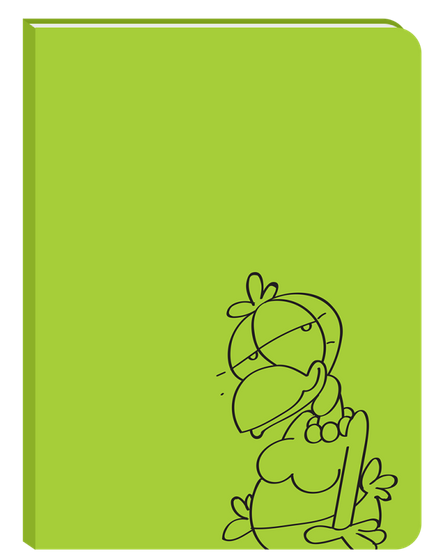 Limon ile Zeytin Defter (Yeşil)