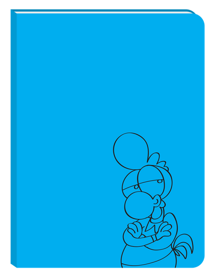 Limon ile Zeytin Defter (Mavi)