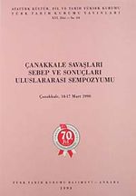 Çanakkale Savaşları Sebep ve Sonuçları Uluslar arası Sempozyumu