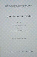Türk İnkılabı Tarihi (Cilt 3 -Kısım 1)