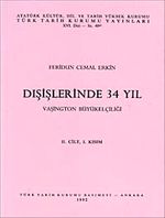 Dışişlerinde 34 Yıl (Cilt 2) Kısım 1 / Vaşington Büyükelçiliği