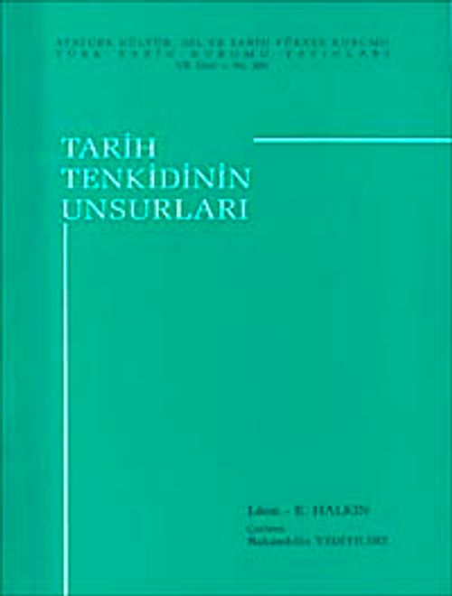 Tarih Tenkidinin Unsurları / 13-Z-262