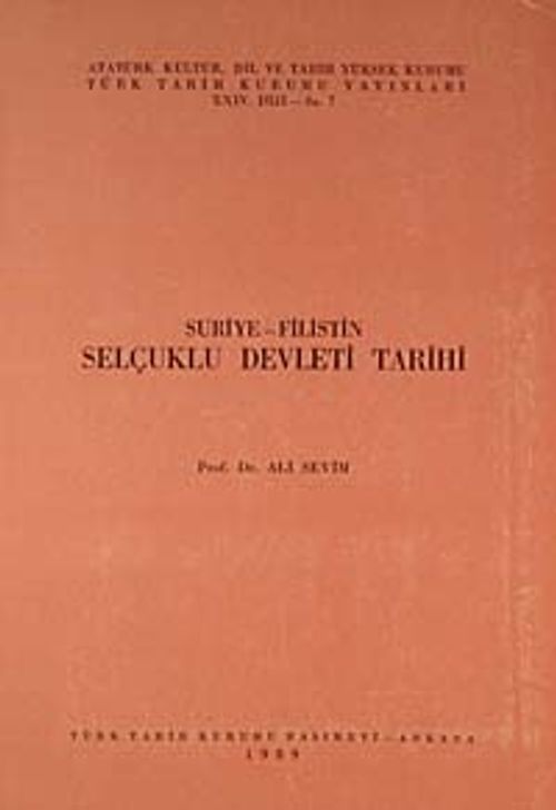 Suriye - Filistin Selçuklu Devleti Tarihi