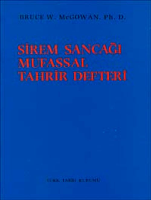 Sirem Sancağı Mufassal Tahrir Defteri / 13-Z-154