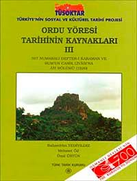 Ordu Yöresi Tarihinin Kaynakları III