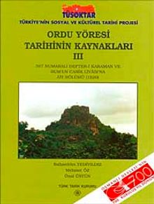 Ordu Yöresi Tarihinin Kaynakları III