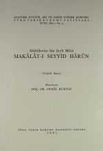 Makalat-ı Seyyid Harun