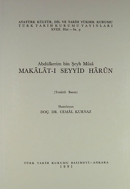 Makalat-ı Seyyid Harun