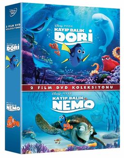 Kayıp Balik Dori + Kayıp Balık Nemo  (2 Film Dvd Koleksiyon)