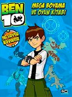 Ben 10 Mega Boyama ve Oyun Kitabı