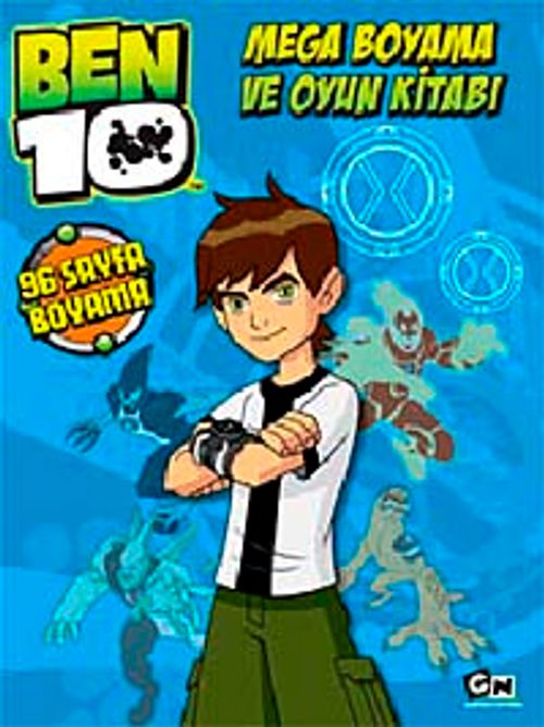 Ben 10 Mega Boyama ve Oyun Kitabı