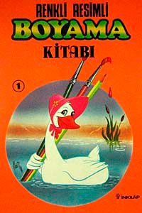 Renkli Resimli Boyama Kitabı-1