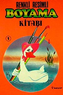 Renkli Resimli Boyama Kitabı-1