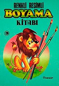 Renkli Resimli Boyama Kitabı-3