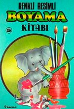 Renkli Resimli Boyama Kitabı-5