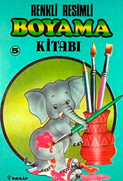 Renkli Resimli Boyama Kitabı-5