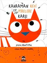 Kahraman Kedi Zıp Zıp Pirelere Karşı