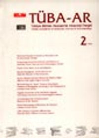 TÜBA-AR 2 Türkiye Bilimler Akademisi Arkeoloji Dergisi 1999